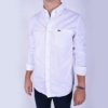 Camisa Lacoste Oxford blanca 1