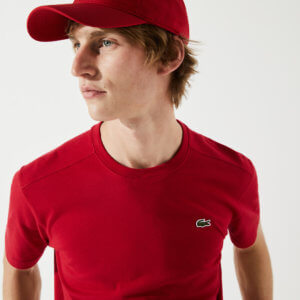 Camiseta Lacoste básica roja 1