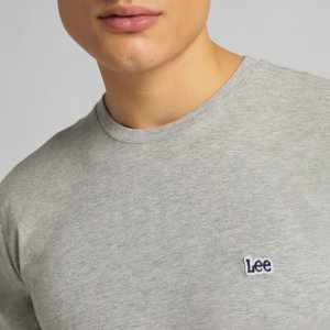 Camiseta Lee patch logo gris 2