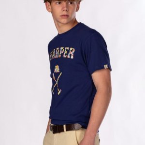 Camiseta Harper & Neyer Sailing marino 2