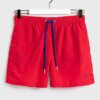 Bañador Gant liso rojo 3