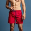 Bañador Gant liso rojo 1