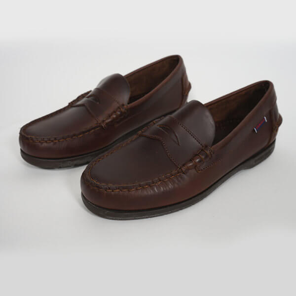 Zapatos Sebago Thetford marrón 1