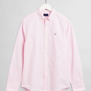 Camisa Gant oxford light rosa 1