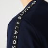 Camiseta Lacoste logo mangas marino 3