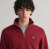 Sudadera Gant halfzip granate 2