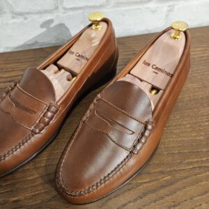 Zapatos LC56 piel café 4